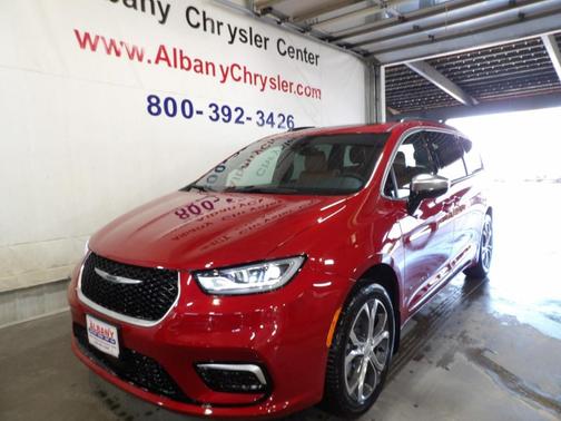 Red 2026 Chrysler Pacifica Pinnacle