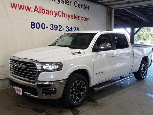 Bright White Clearcoat 2027 RAM 1500 Laramie