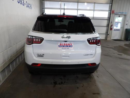 Bright White 2024 Jeep Compass Limited