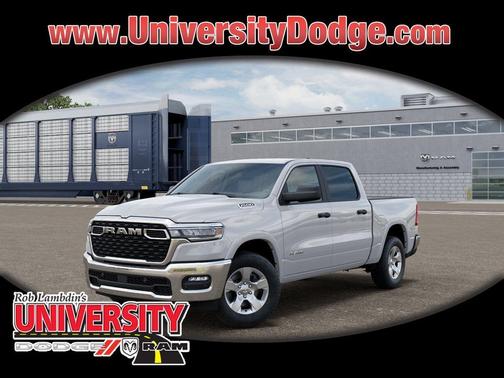 Bright White Clearcoat 2026 RAM 1500 Big Horn/Lone Star