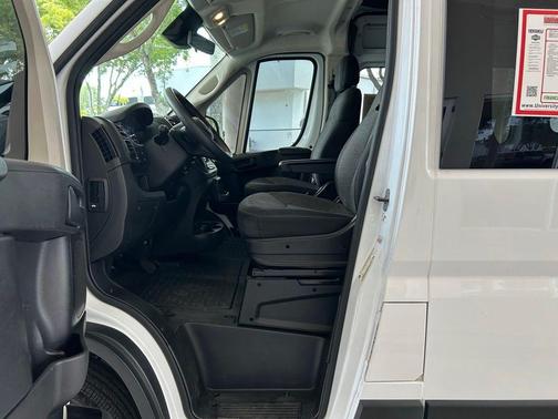 Bright White Clearcoat 2022 RAM ProMaster 2500 Window Van High Roof