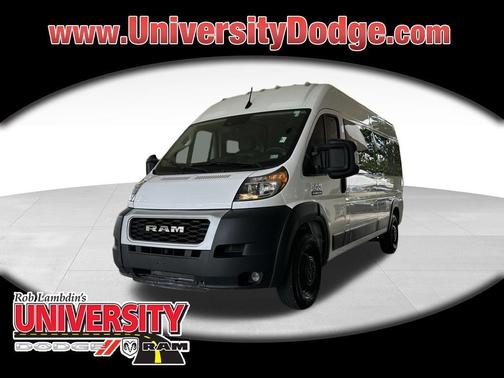 Bright White Clearcoat 2022 RAM ProMaster 2500 Window Van High Roof