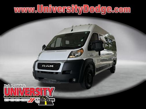 Bright White Clearcoat 2022 RAM ProMaster 2500 Window Van High Roof