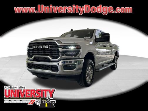 Bright White Clearcoat 2025 RAM 2500 Big Horn