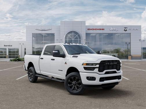 Bright White Clearcoat 2026 RAM 2500 Big Horn