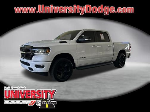 Bright White Clearcoat 2021 RAM 1500 Big Horn