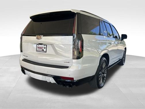 Crystal White Tri-Coat 2024 Cadillac Escalade V-Series