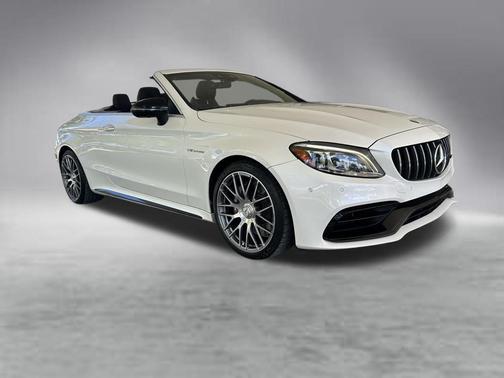 designo Diamond White Metallic 2020 Mercedes-Benz AMG C 63 Base