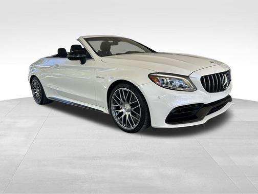 designo Diamond White Metallic 2020 Mercedes-Benz AMG C 63 Base