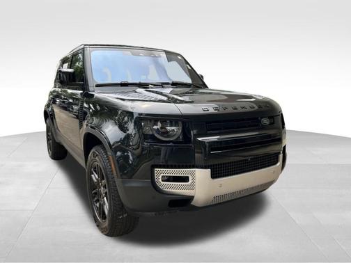 Santorini Black 2025 Land Rover Defender P300