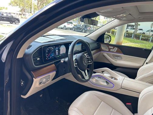 Blue 2022 Mercedes-Benz GLS 450 4MATIC