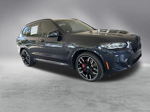 Carbon Black Metallic 2024 BMW X3 M40i
