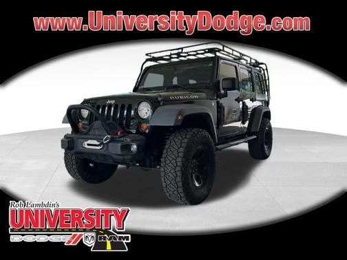 Black Clearcoat 2012 Jeep Wrangler Unlimited Rubicon