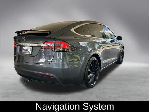 Deep Blue Metallic 2018 Tesla Model X 75D