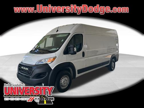 Bright White Clearcoat 2025 RAM ProMaster 2500 High Roof