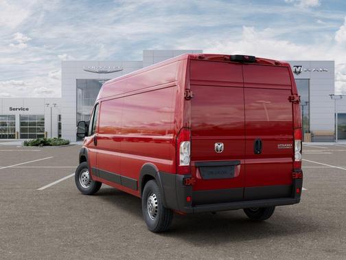 Flame Red Clearcoat 2026 RAM ProMaster 2500 High Roof