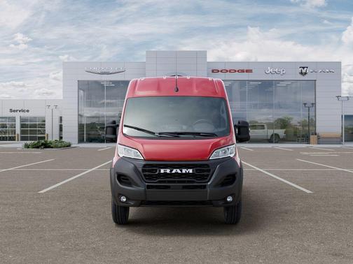 Flame Red Clearcoat 2026 RAM ProMaster 2500 High Roof