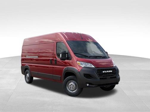 Deep Cherry Red 2026 RAM ProMaster 2500 High Roof
