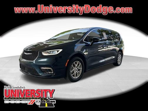 Fathom Blue Pearlcoat 2024 Chrysler Pacifica Touring-L
