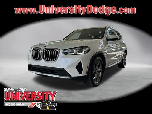 White Metallic 2024 BMW X3 sDrive30i
