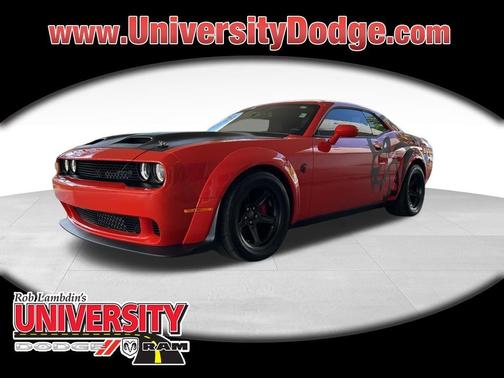 Go Mango! 2023 Dodge Challenger SRT Hellcat