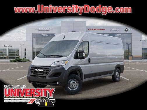 Bright Silver Clearcoat Metallic 2026 RAM ProMaster 2500 High Roof