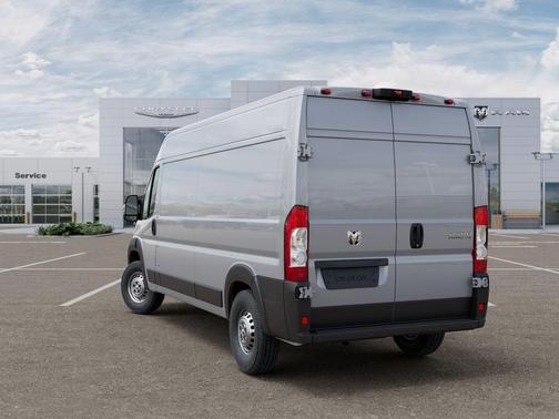 Bright Silver Clearcoat Metallic 2026 RAM ProMaster 2500 High Roof