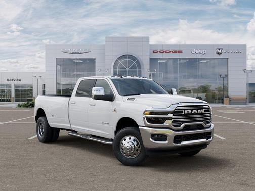 Bright White Clearcoat 2026 RAM 3500 Laramie