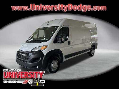 Bright White Clearcoat 2025 RAM ProMaster 3500 High Roof