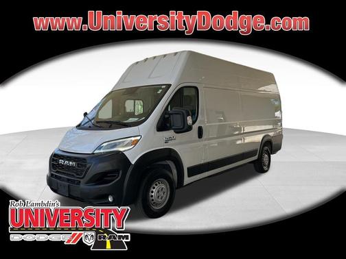Bright White Clearcoat 2024 RAM ProMaster 3500 Delivery Van BEV Super High Roof