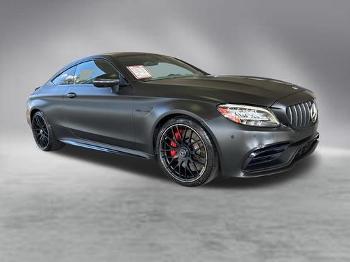Black 2021 Mercedes-Benz AMG C 63 S