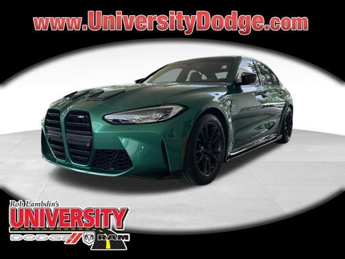Isle of Man Green Metallic 2022 BMW M3 Base
