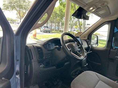 Blue 2024 RAM ProMaster 3500 Delivery Van BEV Super High Roof