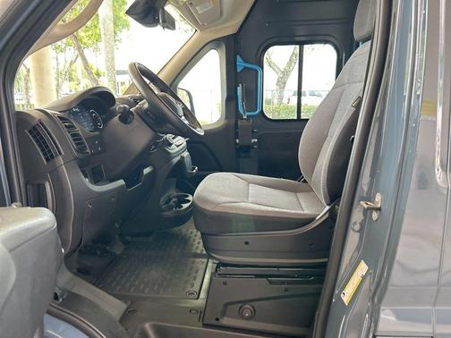 Blue 2024 RAM ProMaster 3500 Delivery Van BEV Super High Roof