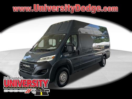 Blue 2024 RAM ProMaster 3500 Delivery Van BEV Super High Roof