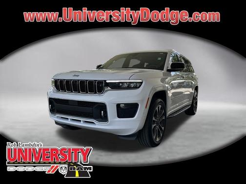 Bright White Clearcoat 2025 Jeep Grand Cherokee L Overland