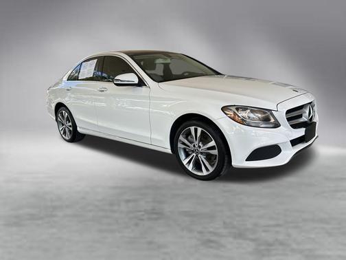 White 2018 Mercedes-Benz C-Class C 300 4MATIC