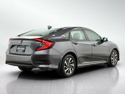 Gray 2017 Honda Civic EX