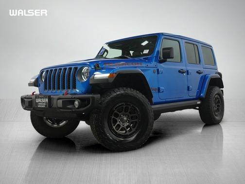 Hydro Blue Pearl Coat 2023 Jeep Wrangler Rubicon