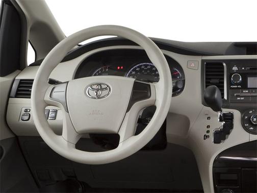 Predawn Gray Mica 2013 Toyota Sienna XLE
