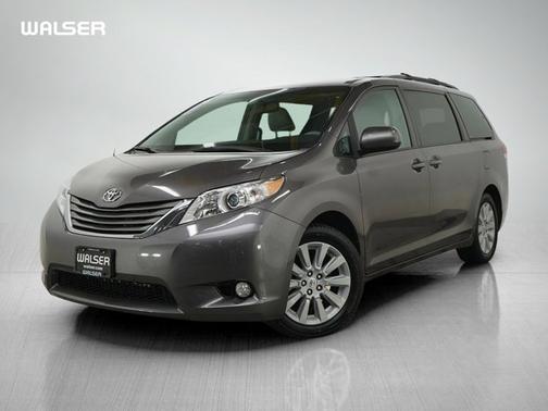 Predawn Gray Mica 2013 Toyota Sienna XLE