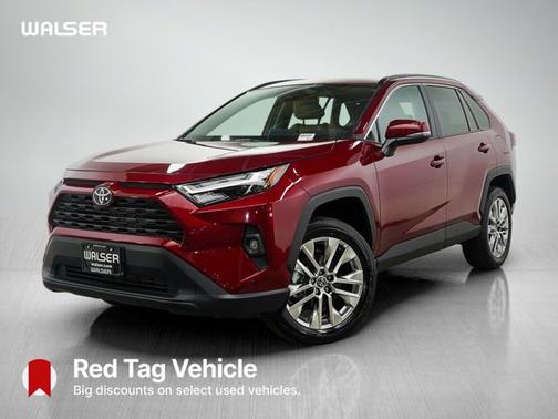 Ruby Flare Pearl 2025 Toyota RAV4 XLE Premium