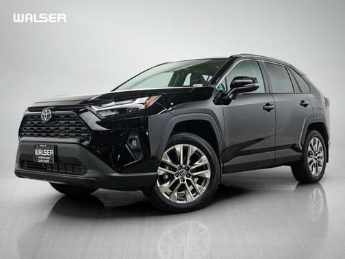 Midnight Black Metallic 2025 Toyota RAV4 XLE Premium