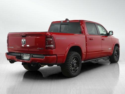 Flame Red Clearcoat 2022 RAM 1500 Laramie