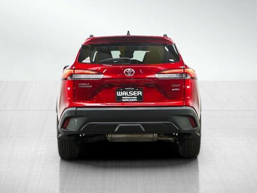 Soul Red Crystal 2025 Toyota Corolla Cross XLE