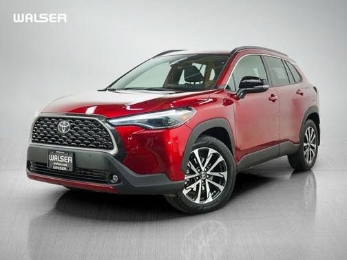 Soul Red Crystal 2025 Toyota Corolla Cross XLE