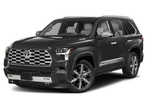 Midnight Black Metallic 2026 Toyota Sequoia Capstone