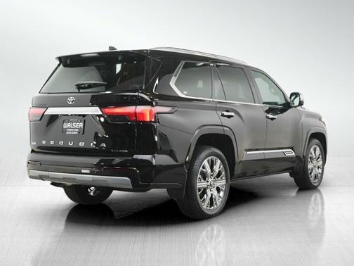 Midnight Black Metallic 2026 Toyota Sequoia Capstone