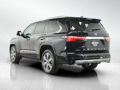 Midnight Black Metallic 2026 Toyota Sequoia Capstone