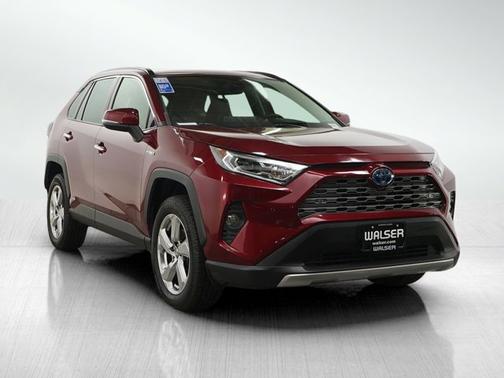 Ruby Flare Pearl 2020 Toyota RAV4 Hybrid Limited